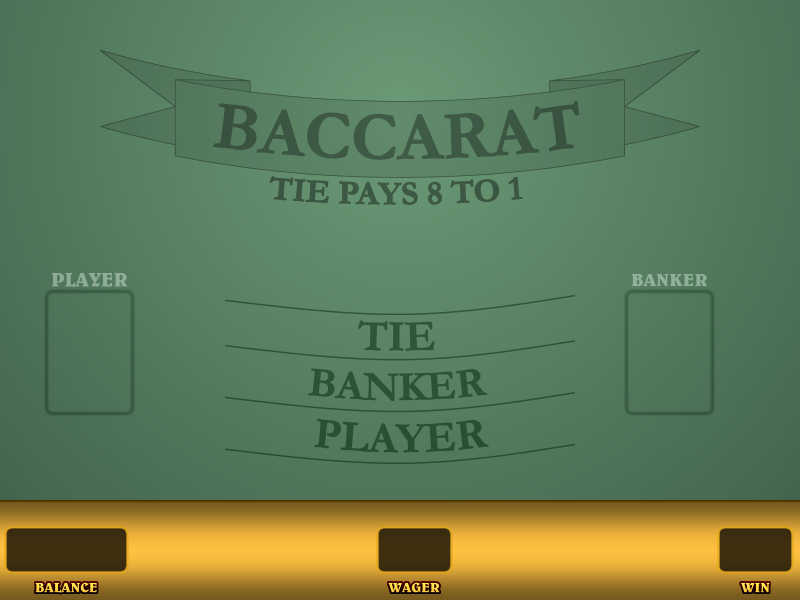 Baccarat - Games - Wizard of Vegas