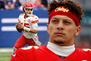 Kansas City Chiefs QB Patrick Mahomes' 1st - Practice since high ankle ...