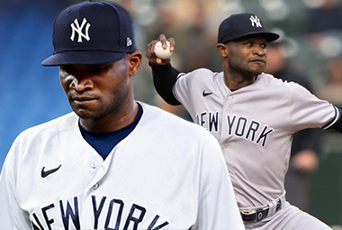 New York Yankees Domingo German and Kyle Higashioka Perfect