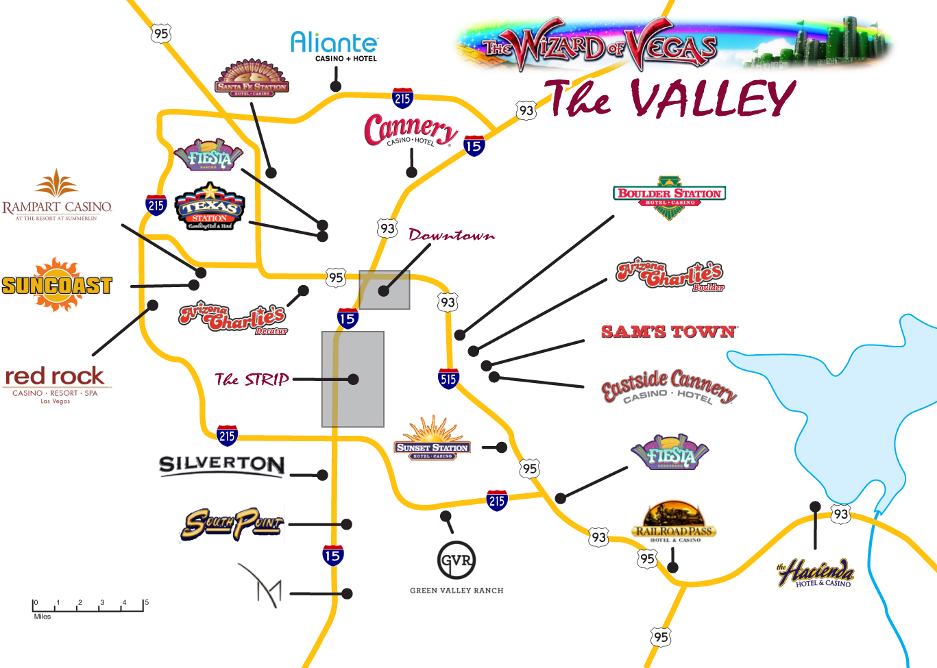 Las Vegas Strip Map (2024) Interactive & Printable Maps